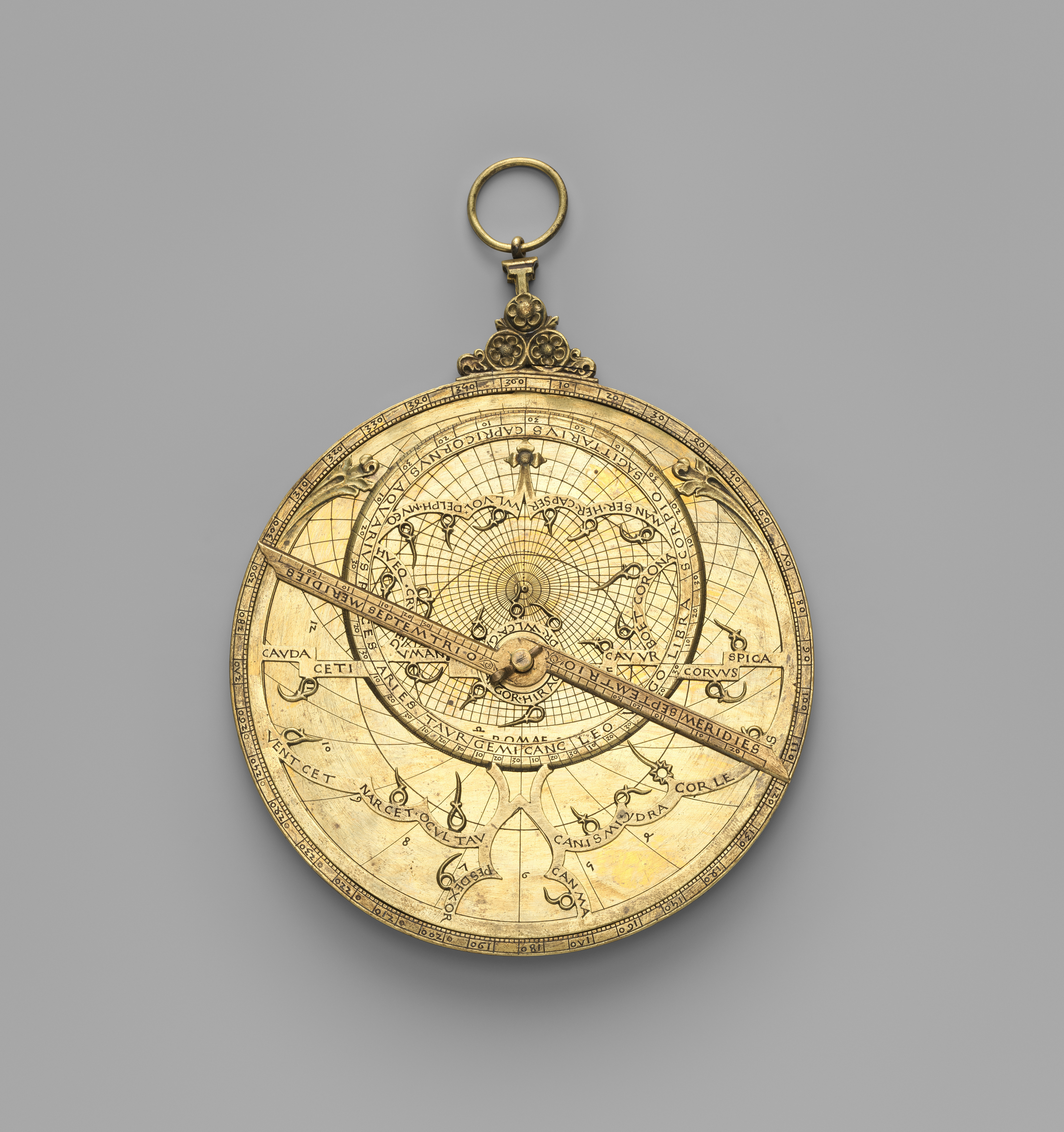 Astrolabe by Regiomontanus / 雷吉奥蒙塔努斯星盘